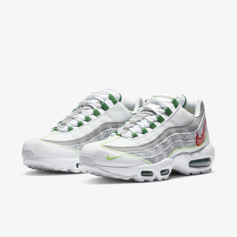 Air max 95 white green on sale